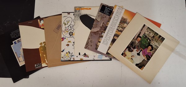 Lot 1269 - LED ZEPPELIN LPS