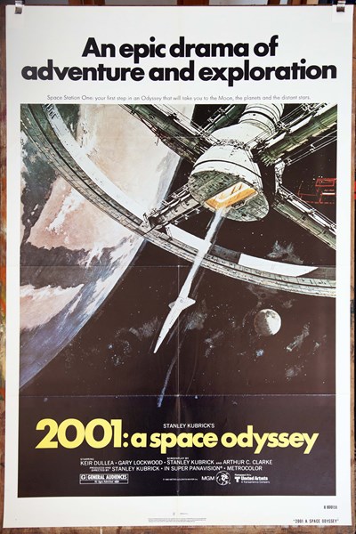 Lot 1280 - 2001: A SPACE ODYSSEY POSTER