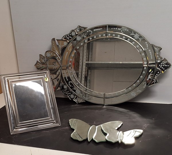 Lot 1201 - MIRRORS & FRAME