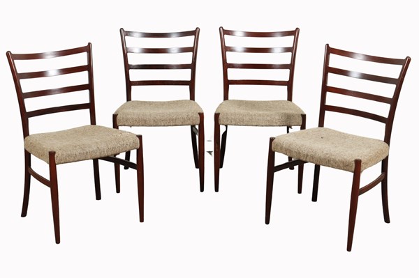 Lot 36 - ROSEWOOD DINING CHAIRS