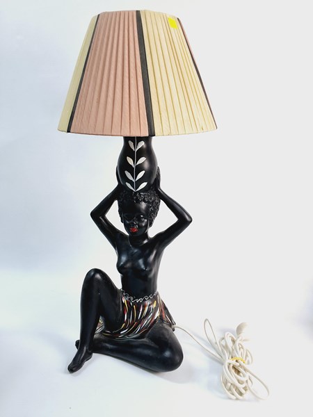 Lot 1362 - LADY LAMP