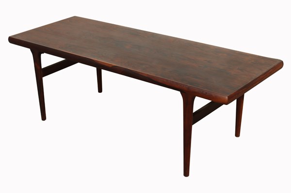 Lot 158 - ROSEWOOD LOUNGE TABLE