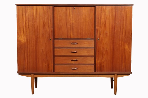 Lot 99 - TEAK HIGHBOARD