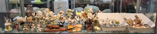 Lot 1318 - ANIMAL FIGURINES