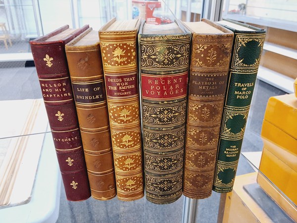 Lot 1084 - ANTIQUARIAN LEATHERBOUND BOOKS