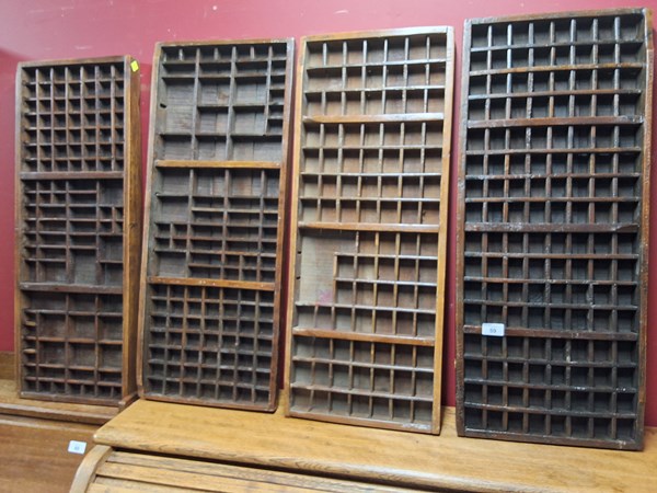 Lot 59 - PRINTERS TRAYS