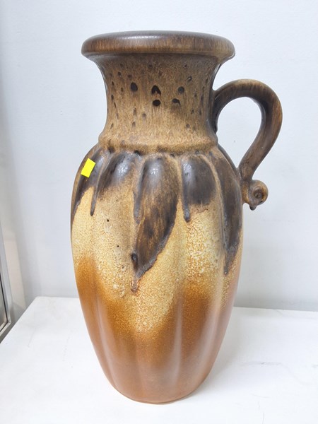 Lot 1393 - WEST GERMAN FLOOR VASE