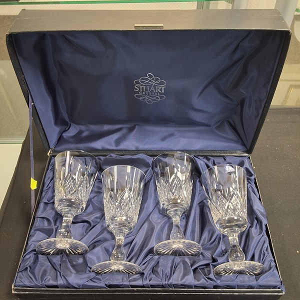 Lot 1250 - STUART CRYSTAL STEMWARE