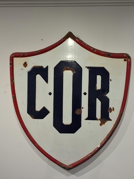 Lot 75 - ENAMEL SIGN