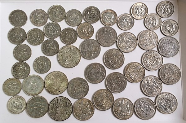 Lot 1070 - SILVER COINS