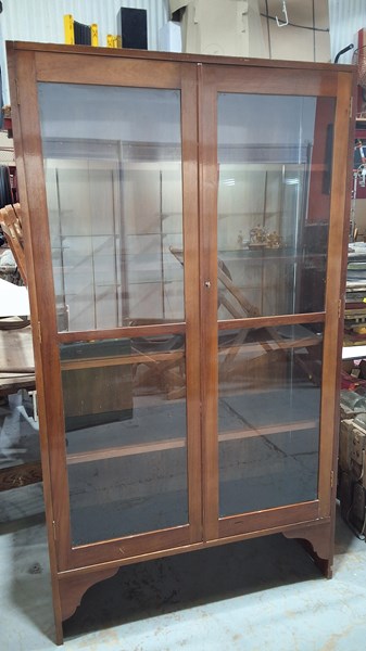 Lot 57 - BOOKCASE