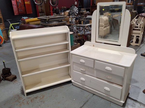 Lot 260 - WHITE FURNITURE