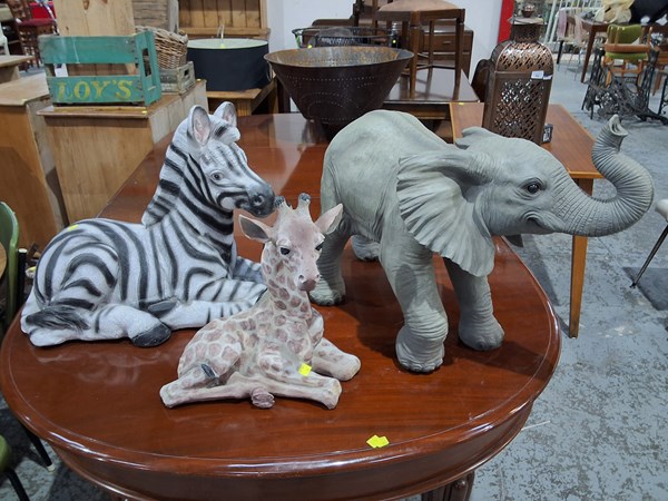 Lot 102 - ANIMAL ORNAMENTS