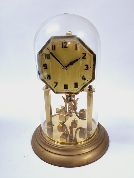 Lot 1415 - DOMED CLOCK