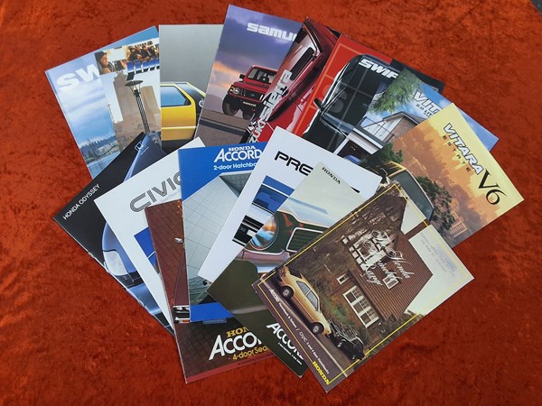 Lot 1385 - CAR SALES BROCHURES