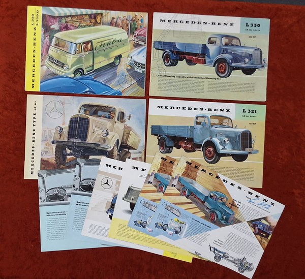 Lot 1375 - VEHICLE SALES BROCHURES