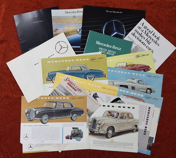 Lot 1382 - CAR SALES BROCHURES