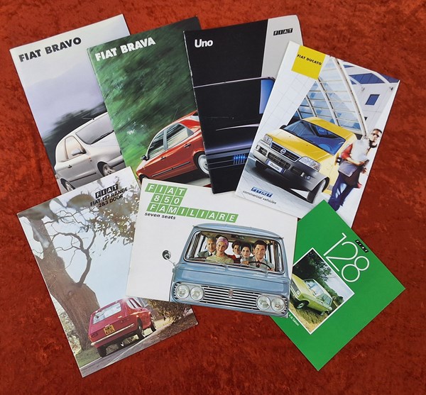 Lot 1386 - CAR SALES BROCHURES