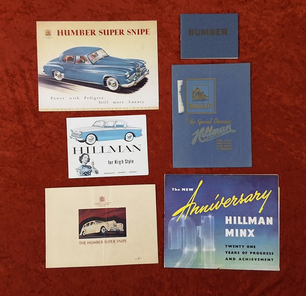 Lot 1383 - CAR SALES BROCHURES