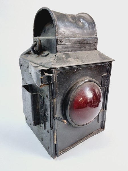 Lot 1243 - RAIL LAMP