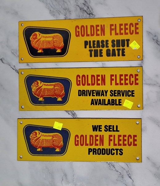 Lot 1230 - ENAMEL SIGNS