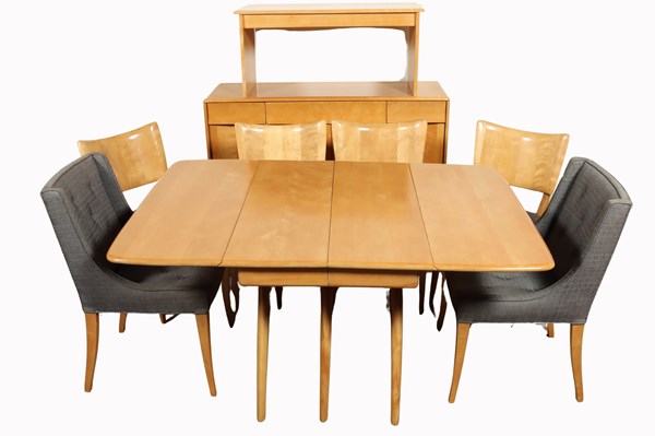 Lot 193 - WISHBONE DINING SUITE