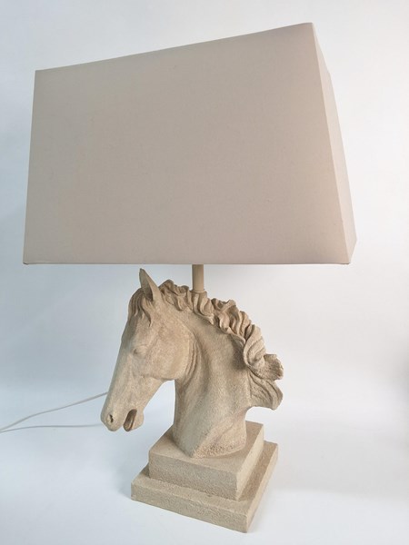 Lot 1343 - FIGURATIVE TABLE LAMP