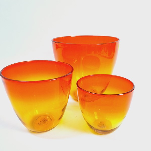 Lot 1326 - STUDIO GLASS VASES