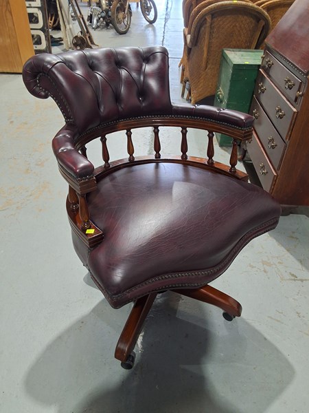 Lot 170 - CAPTAINS CHAIR