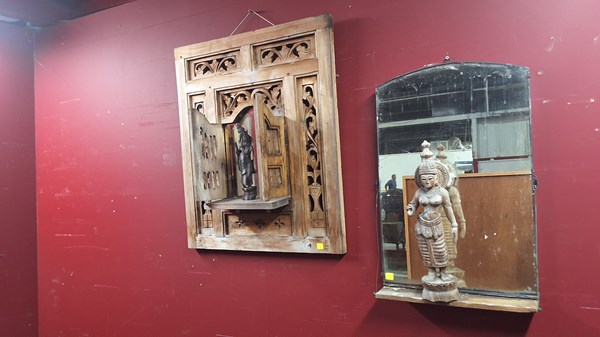 Lot 187 - SHUTTER WALL MIRRORS