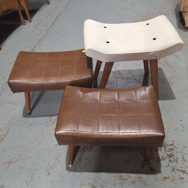 Lot 115 - FOOT STOOLS