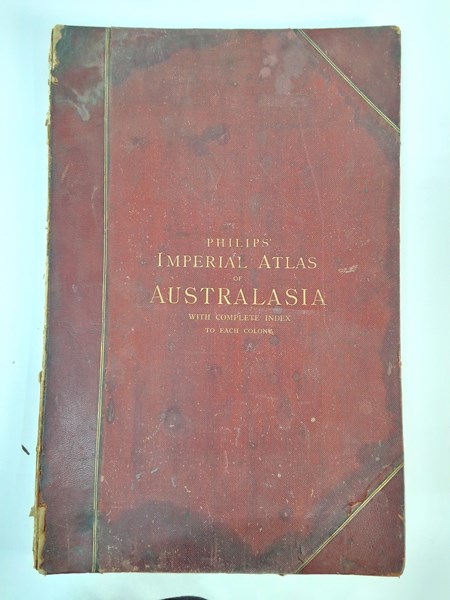 Lot 1150 - PHILIPS' IMPERIAL ATLAS OF AUSTRALASIA