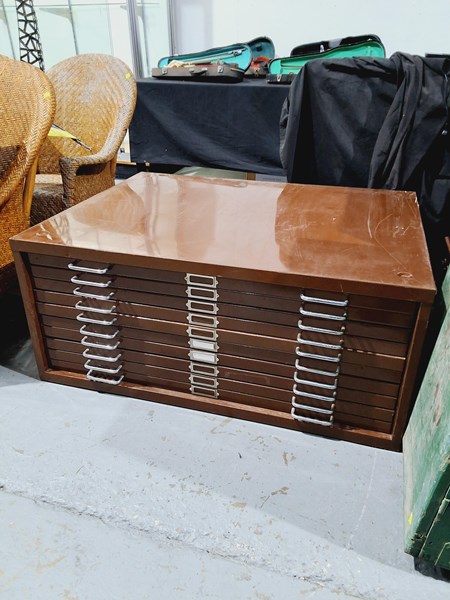 Lot 353 - MAP DRAWERS