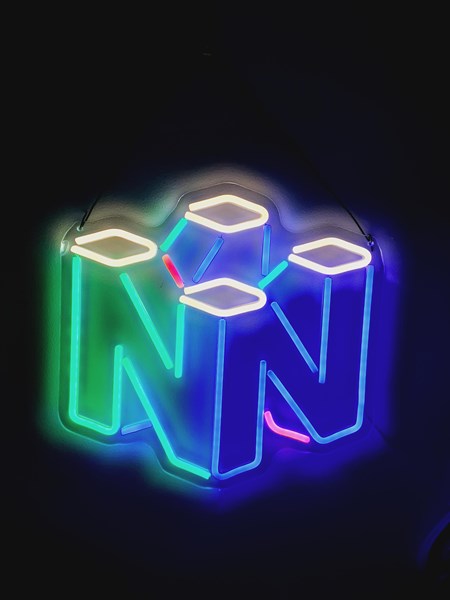 Lot 1279 - NINTENDO 64 SIGN