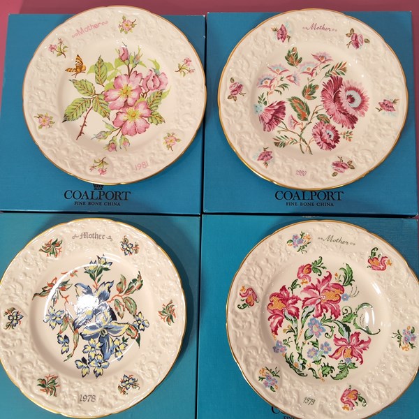 Lot 1215 - COALPORT PLATES (4)