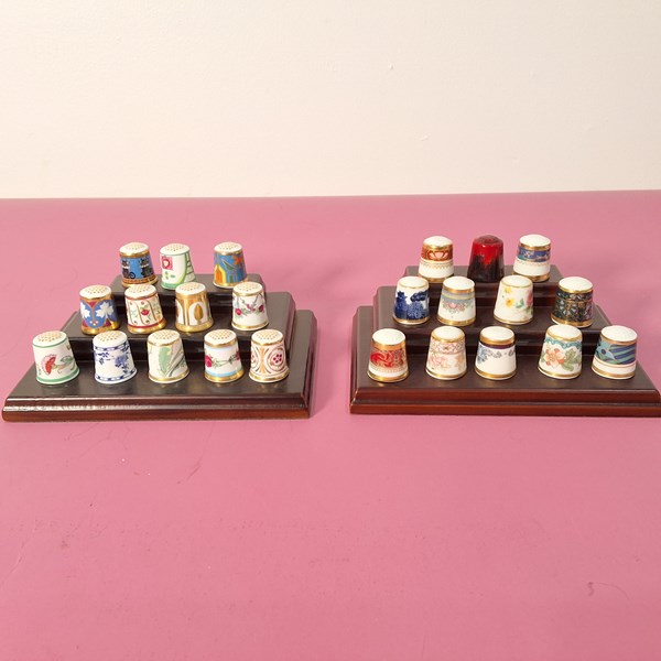 Lot 1350 - THIMBLE SETS (2)