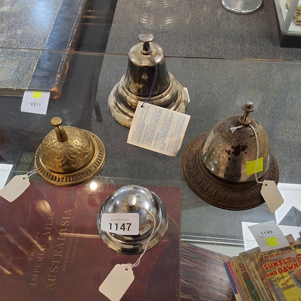 Lot 1147 - COUNTERTOP BELLS