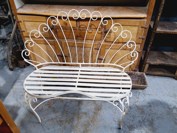 Lot 330 - GARDEN BENCH