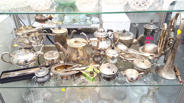 Lot 1470 - SILVERPLATE WARES