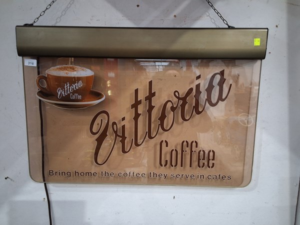 Lot 316 - COFFEE SIGNAGE