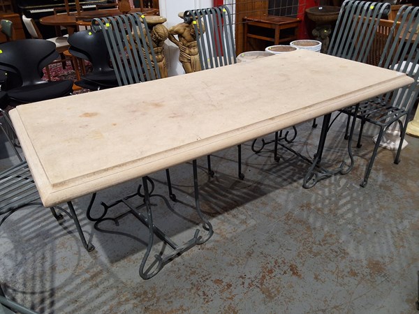 Lot 327 - OUTDOOR TABLE