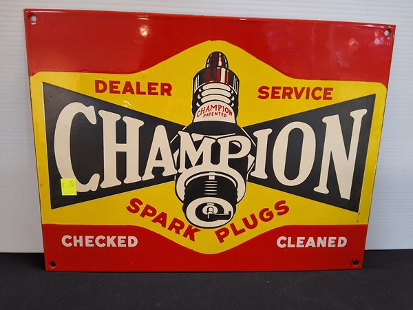 Lot 1251 - VINTAGE STYLE ENAMEL SIGN