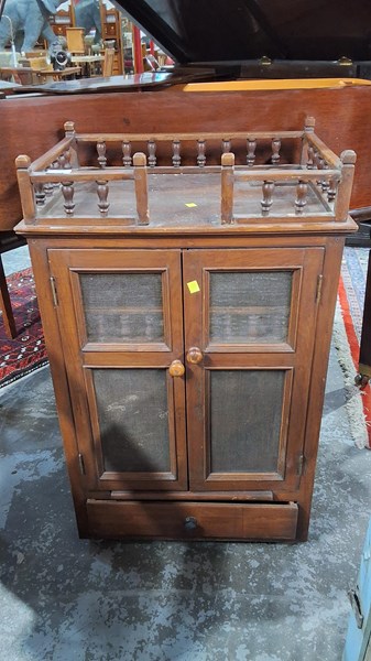 Lot 198 - COLONIAL CABINET