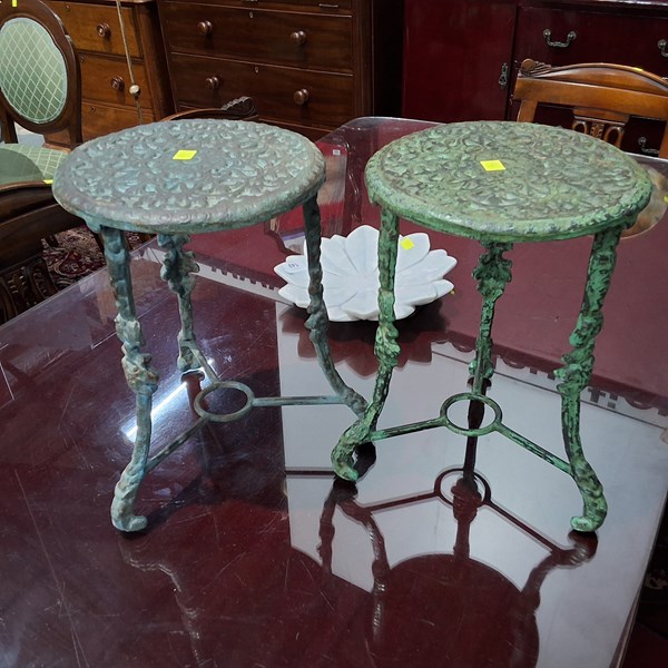 Lot 148 - PAIR OF STANDS