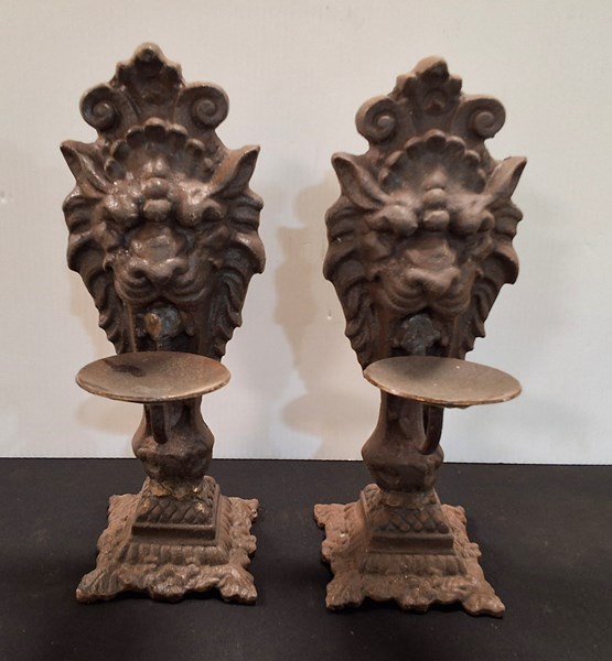 Lot 1271 - CANDLE STANDS