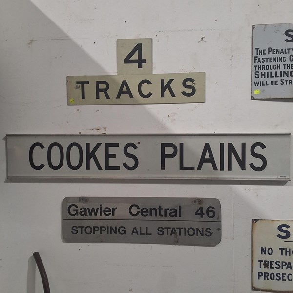 Lot 20 - RAILWAY SIGNS