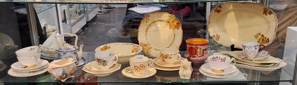 Lot 1364 - FLORAL DECORATED CHINA