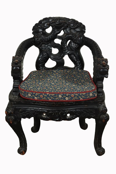 Lot 123 - CHINESE ARMCHAIR