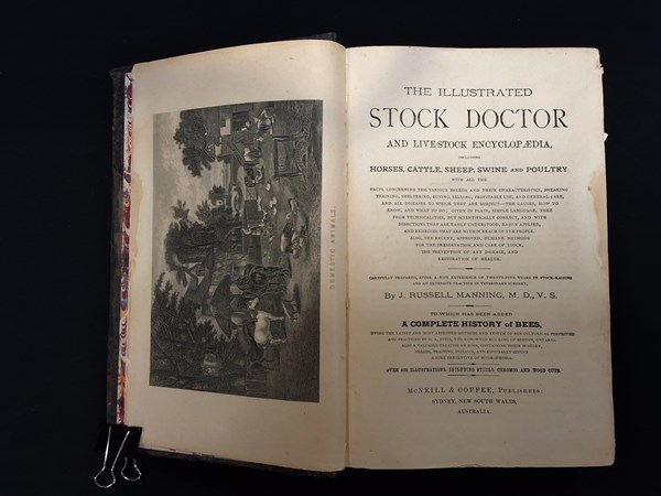 Lot 1135 - 7 MANNING, J. RUSSELL: The Illustrated Stock Doctor