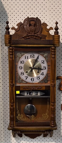 Lot 1256 - WALL CLOCK